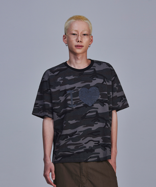 SCALLYWAG（スカリーワグ）の「アイラブクロップTシャツ[カモ]（Tシャツ/カットソー・レディース・その他・SMALL/MEDIUM/LARGE）」の4枚目の写真