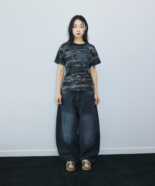 SCALLYWAG（スカリーワグ）の「アイラブクロップTシャツ[カモ]（Tシャツ/カットソー・レディース・その他・SMALL/MEDIUM/LARGE）」の11枚目の写真