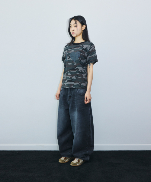 SCALLYWAG（スカリーワグ）の「アイラブクロップTシャツ[カモ]（Tシャツ/カットソー・レディース・その他・SMALL/MEDIUM/LARGE）」の13枚目の写真