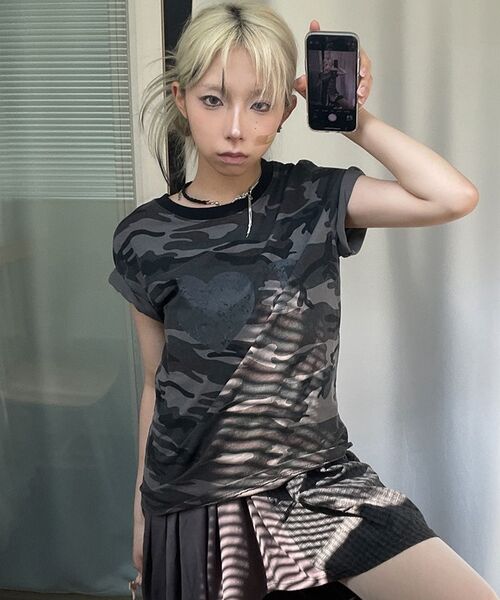 SCALLYWAG（スカリーワグ）の「アイラブクロップTシャツ[カモ]（Tシャツ/カットソー・レディース・その他・SMALL/MEDIUM/LARGE）」の20枚目の写真