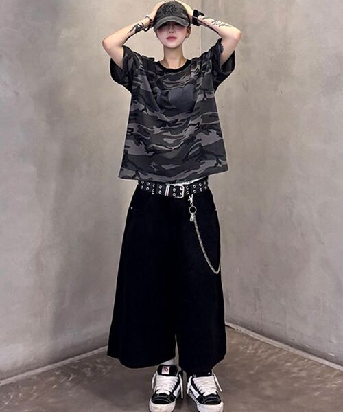 SCALLYWAG（スカリーワグ）の「アイラブクロップTシャツ[カモ]（Tシャツ/カットソー・レディース・その他・SMALL/MEDIUM/LARGE）」の12枚目の写真