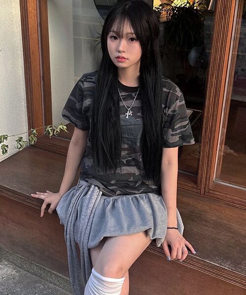 SCALLYWAG（スカリーワグ）の「アイラブクロップTシャツ[カモ]（Tシャツ/カットソー・レディース・その他・SMALL/MEDIUM/LARGE）」の11枚目の写真