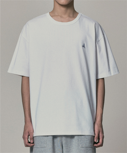 Verdnt（バーダント）の「オリジナルバードロゴ刺繍Tシャツ[ホワイト]（Tシャツ/カットソー・レディース・ホワイト・SMALL/MEDIUM/LARGE）」の8枚目の写真