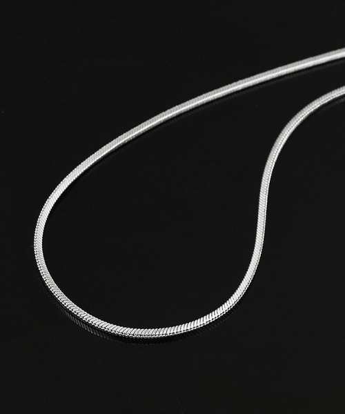 B.R.U（ブル）の「【長さアソート】シルバースネークネックレス（ネックレス・メンズ・シルバー系その他2/シルバー/シルバー系その他・FREE）」の3枚目の写真