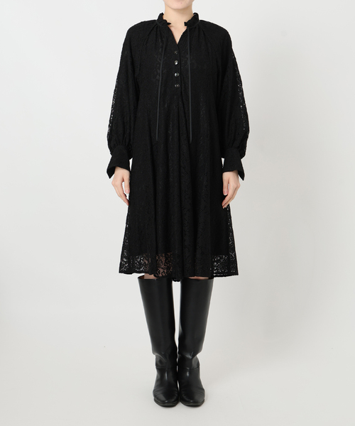 La TOTALITE(ラトータリテ)の「レースミニワンピース(ワンピース・レディース・ブラック・FREE)」の10枚目の写真