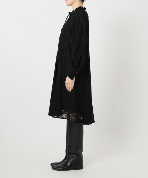 La TOTALITE(ラトータリテ)の「レースミニワンピース(ワンピース・レディース・ブラック・FREE)」の11枚目の写真