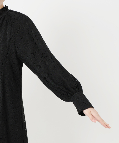 La TOTALITE(ラトータリテ)の「レースミニワンピース(ワンピース・レディース・ブラック・FREE)」の14枚目の写真