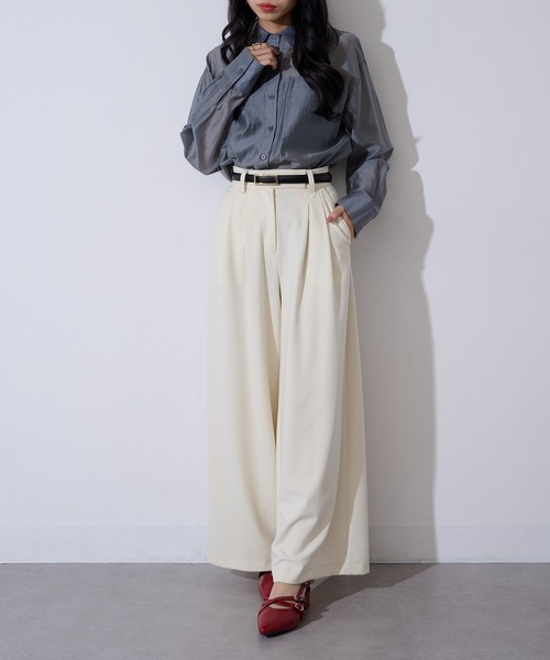 MAISON BREEZE(メゾンブリーズ)の「【MAISON BREEZE】クロスベルトポインテッドミュール LON(パンプス・レディース・シルバー/ブラック/ワイン・M/L/LL/S)」の18枚目の写真