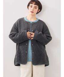 SM2 | 切替ボアジャケット(ノーカラージャケット)