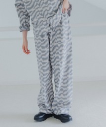 D.M.G. | [D.M.G / ディーエムジー] 先染めプリント トラベルイージーパンツ(その他パンツ)