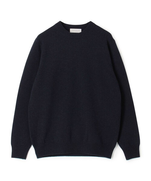 TOMORROWLAND tricot スーパーファインラムウール クルーネックプル