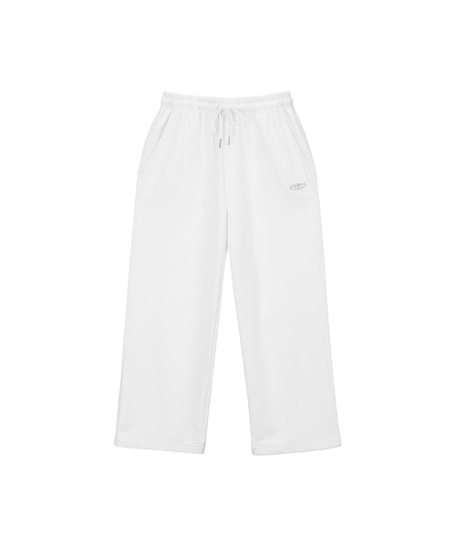 BORN TO WIN（ボーントゥウィン）の「CHROME B SEMI WIDE PANTS [WHITE]（スウェットパンツ・メンズ・その他・1/2）」の5枚目の写真