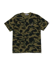 A BATHING APE(�A�x�C�V���O�G�C�v)��1ST CAMO ONE POINT TEE(T�V���c/�J�b�g�\�[)