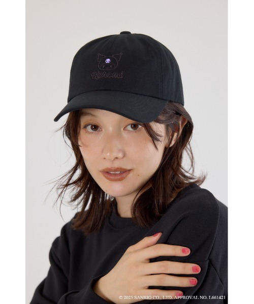 RODEO CROWNS WIDE BOWL（ロデオクラウンズワイドボウル）の「(サンリオキャラクターズ) BLC キャップ（キャップ・レディース・ブルー系その他/パープル系その他/イエロー系その他/レッド系その他・FREE）」の3枚目の写真