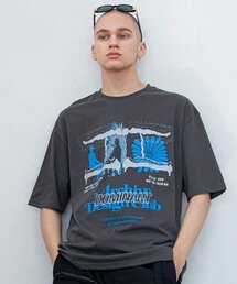 DOMINANT（ドミナント）の「アウトオブボディ 半袖Tシャツ_モク色（Tシャツ/カットソー）」