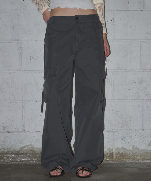 LEATHERY（レザリー）の「フラップカーゴパンツ [ダークグレー]（その他パンツ・レディース・その他・SMALL/MEDIUM）」の3枚目の写真