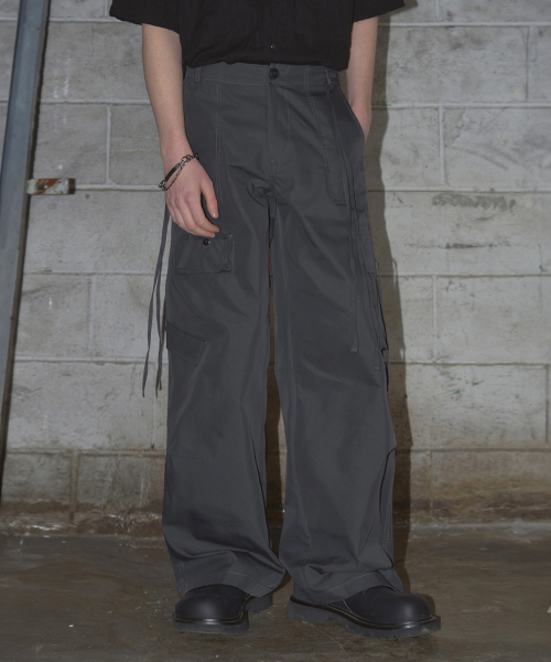 LEATHERY（レザリー）の「フラップカーゴパンツ [ダークグレー]（その他パンツ・レディース・その他・SMALL/MEDIUM）」の4枚目の写真