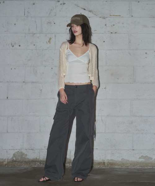 LEATHERY（レザリー）の「フラップカーゴパンツ [ダークグレー]（その他パンツ・レディース・その他・SMALL/MEDIUM）」の5枚目の写真