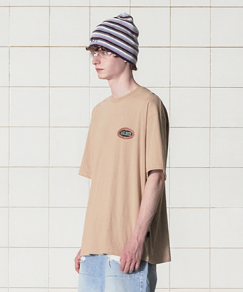 UNALLOYED(アナロイド)の「シンボルロゴTシャツ / ベージュ(Tシャツ/カットソー・メンズ・その他・SMALL/MEDIUM/LARGE)」の2枚目の写真
