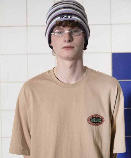 UNALLOYED(アナロイド)の「シンボルロゴTシャツ / ベージュ(Tシャツ/カットソー・メンズ・その他・SMALL/MEDIUM/LARGE)」の5枚目の写真