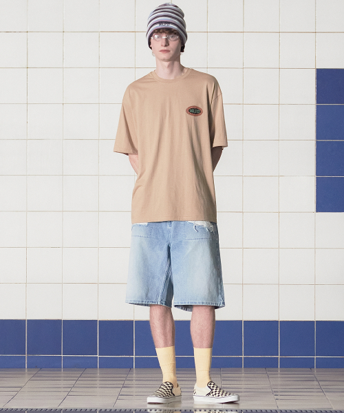 UNALLOYED(アナロイド)の「シンボルロゴTシャツ / ベージュ(Tシャツ/カットソー・メンズ・その他・SMALL/MEDIUM/LARGE)」の8枚目の写真