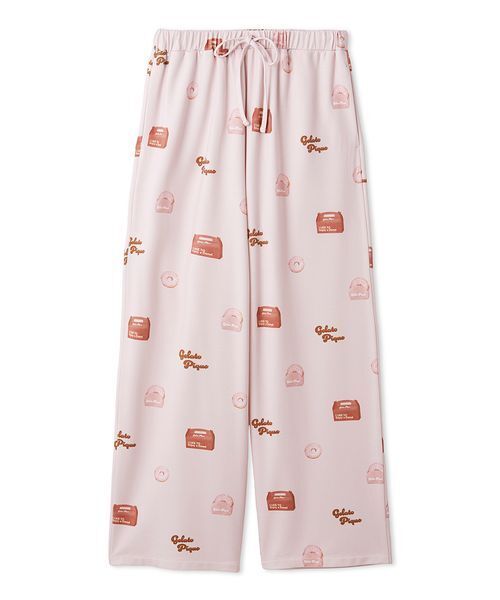 セール】ドーナツ柄ロングパンツ（ルームウェア/パジャマ）｜gelato