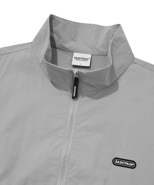 SAINTPAIN(セイントペイン)の「SP OGロゴトラックジャケット-グレー(ナイロンジャケット・メンズ・その他・LARGE/MEDIUM)」の3枚目の写真