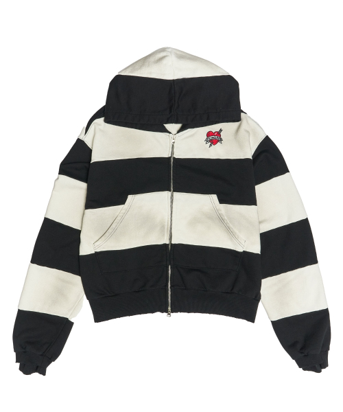 SCHISM INDUCING(スキズムインデューシング)の「STEAL HEART HOODIE BLACK(パーカー・レディース・その他・FREE)」の5枚目の写真