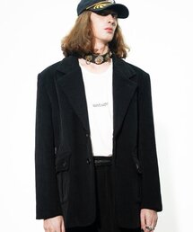 UNTAGE（アンテージ）の「コーデュロイブレザー[ブラック(ユニセックス)]_UTO-FB91（テーラードジャケット）」