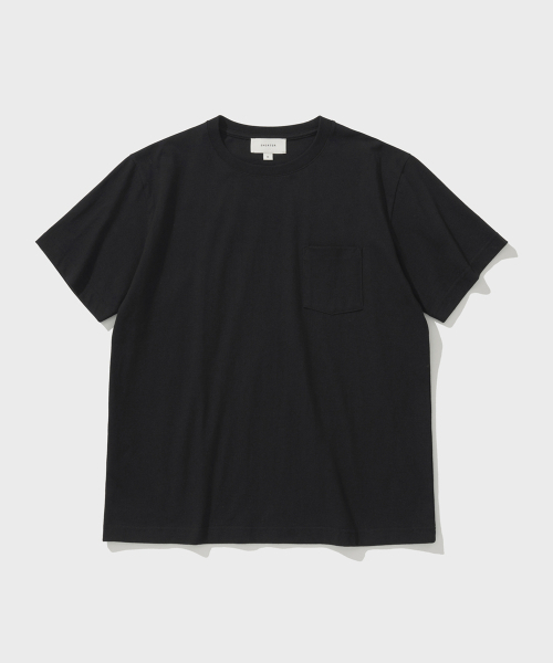 SHIRTER(シャーター)の「FINE COTTON STANDARD FIT T-SHIRT (BLACK)(Tシャツ/カットソー・メンズ・その他・SMALL/MEDIUM/LARGE)」の1枚目の写真