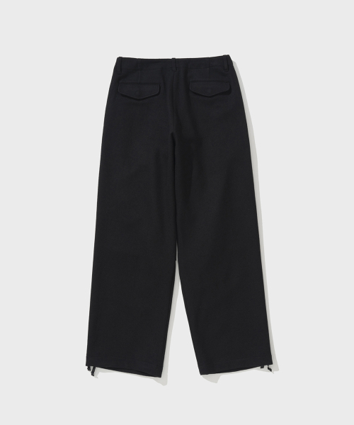 SHIRTER（シャーター）の「WOOL BILL FIELD PANTS (BLACK)（その他パンツ・メンズ・その他・SMALL/MEDIUM/LARGE）」の2枚目の写真