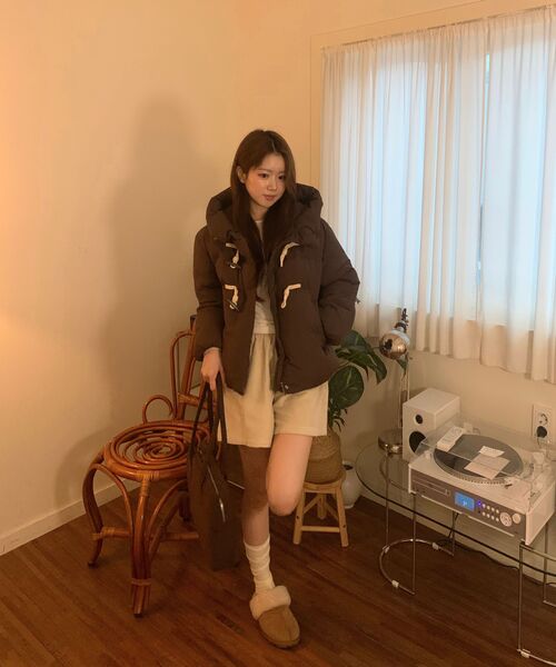 LENEORO(ルネオロ)の「トゥノアスエードボストンバッグ (3色)(ボストンバッグ・レディース・キャメル/ダークブラウン/ライトグレー・FREE)」の21枚目の写真