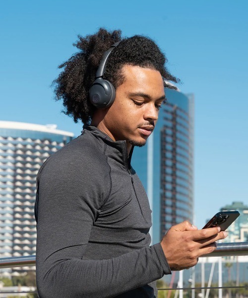 BEAVER（ビーバー）の「JLab/ジェイラブ  Go Lux ANC ヘッドホン（ヘッドフォン/イヤホン・メンズ・チャコールグレー/グレー・F）」の11枚目の写真