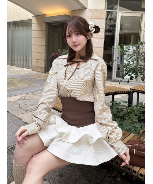 ボリュームフレアセットアップ（ワンピース）｜Darich（ダーリッチ）の