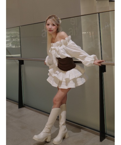 ボリュームフレアセットアップ（ワンピース）｜Darich（ダーリッチ）の