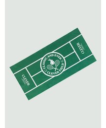 CLEVER FIELD（クレバーフィールド）の「テニススポーツワッフルタオル_グリーン（スポーツグッズ）」