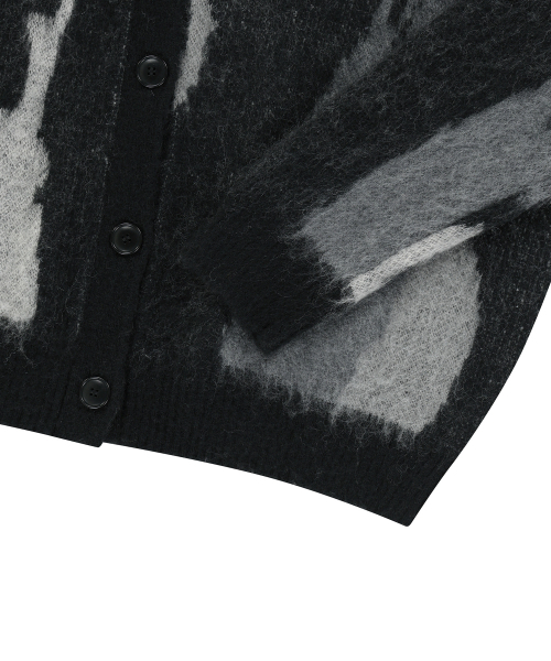 ENDOOR（エンドア）の「Blend knit cardigan (black)（カーディガン/ボレロ・メンズ・ブラック・1/2）」の17枚目の写真