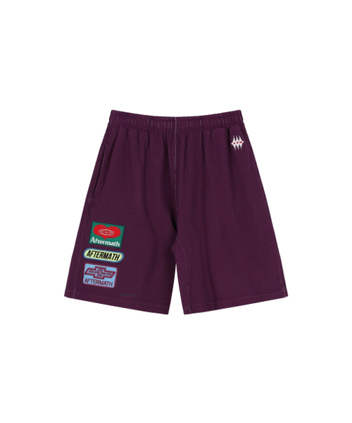 AFTERMATH(アフターマス)の「WAFFLE SHORTS (PURPLE)(その他パンツ・レディース・パープル・MEDIUM/LARGE/X-LARGE)」の1枚目の写真