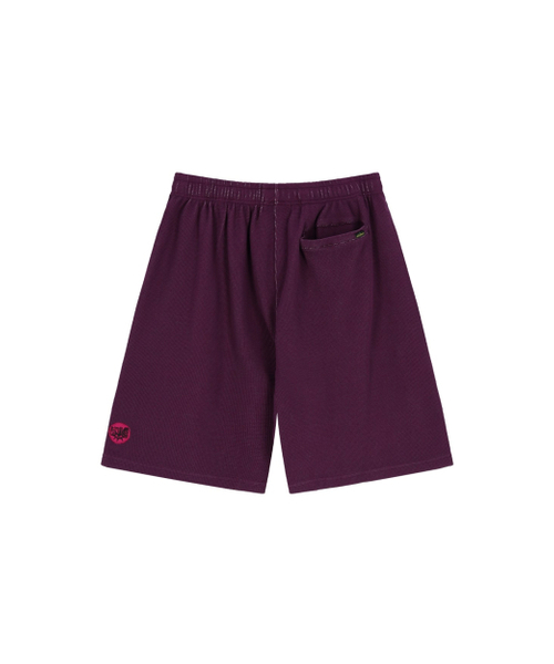 AFTERMATH(アフターマス)の「WAFFLE SHORTS (PURPLE)(その他パンツ・レディース・パープル・MEDIUM/LARGE/X-LARGE)」の2枚目の写真