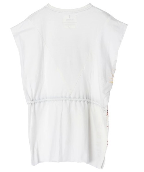 ＪＵＧＬＡＮＳ（ユグランス）の「【KISS,TOKYO】リメイクTシャツ ノースリーブ ホワイト（Tシャツ/カットソー・メンズ・その他・ONE SIZE）」の2枚目の写真