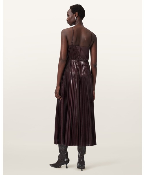 ALLSAINTS(オールセインツ)の「SPARK 2-IN-1 DRESS | SPARK 2-IN-1 ドレス・ワンピース(ワンピース・レディース・レッド系その他・S/XS/L/M)」の8枚目の写真