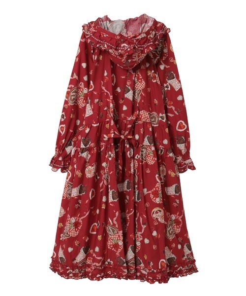 スウィートメモリーズプリントミディワンピース（ワンピース）｜PINK