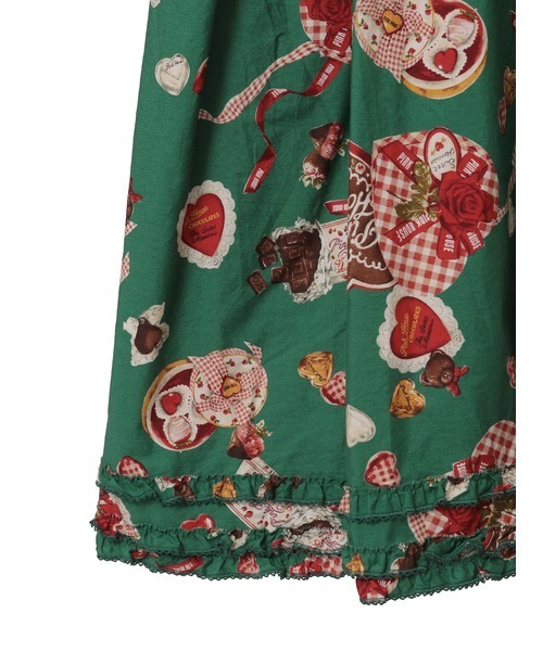 スウィートメモリーズプリントミディワンピース（ワンピース）｜PINK