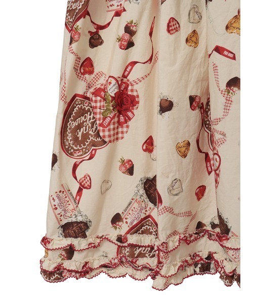 スウィートメモリーズプリントミディワンピース（ワンピース）｜PINK