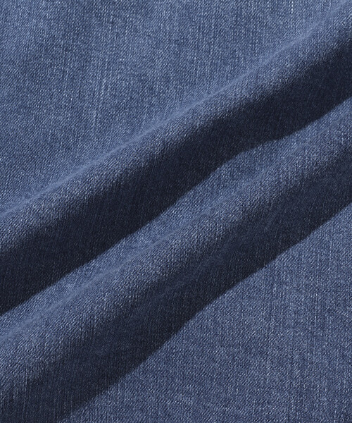 Healthy denim（ヘルシーデニム）の「Healthy Denim/ヘルシーデニム Almond / ビッグシルエット デニムシャツ（シャツ/ブラウス・レディース・ブルー/サックスブルー・ONE SIZE）」の22枚目の写真