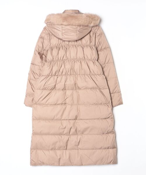 セール】フェイクファートリム フーデッド ダウン コート（ダウン