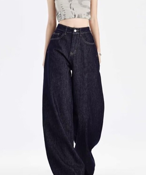 REBALANCE（リバランス）の「ワイドレッグジーンズ（デニムパンツ・レディース・A・MEDIUM/LARGE/X-LARGE）」の11枚目の写真