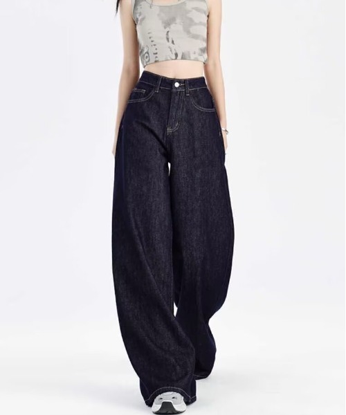 REBALANCE（リバランス）の「ワイドレッグジーンズ（デニムパンツ・レディース・A・MEDIUM/LARGE/X-LARGE）」の4枚目の写真