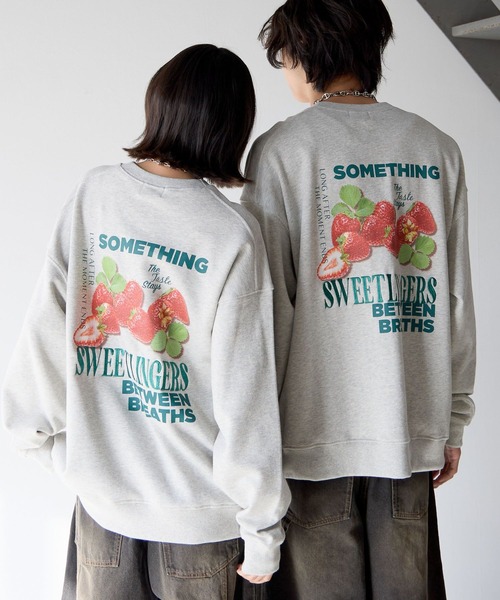 PBLIM（ページボーイリム）の「《UNISEX》ビンテージベリースウェット（スウェット・レディース・杢グレー/チャコールグレー/ブラウン・MEDIUM/LARGE）」の2枚目の写真