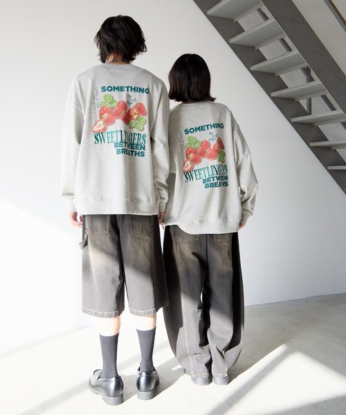 PBLIM（ページボーイリム）の「《UNISEX》ビンテージベリースウェット（スウェット・レディース・杢グレー/チャコールグレー/ブラウン・MEDIUM/LARGE）」の7枚目の写真